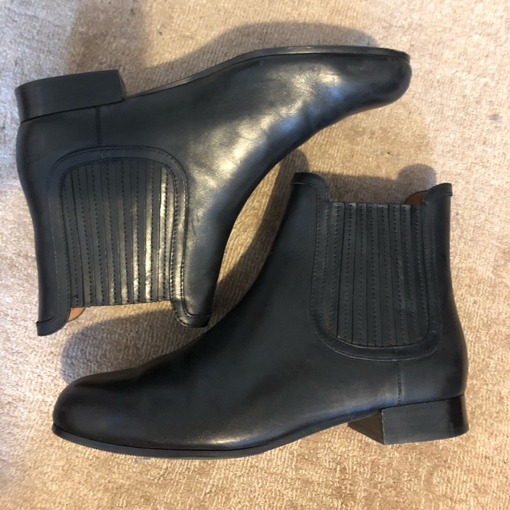 & other stories black leather boots